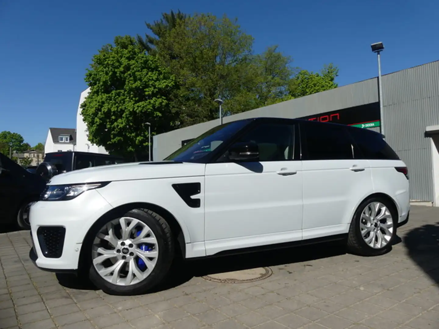 Land Rover Range Rover Sport 5.0 V8 SC SVR PAN/STHZ/360/SOFT Bianco - 2