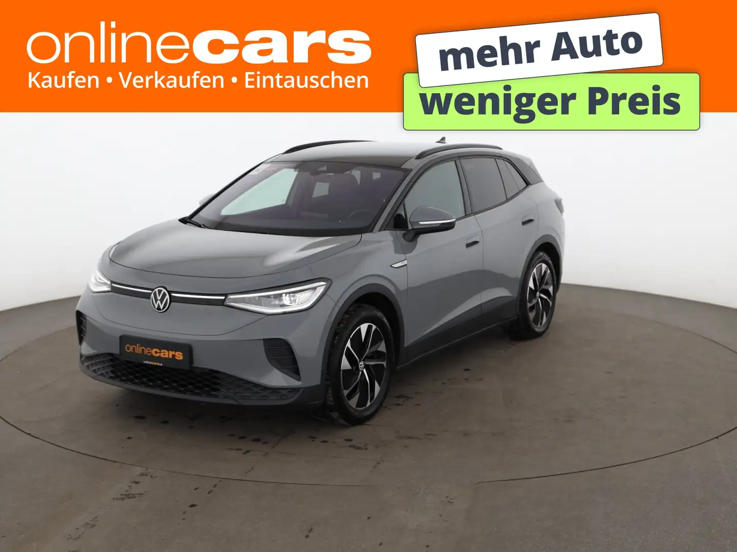 Volkswagen ID.4 Pro Performance 77kWh Aut MATRIX SKY AHK NAV Grau - 1