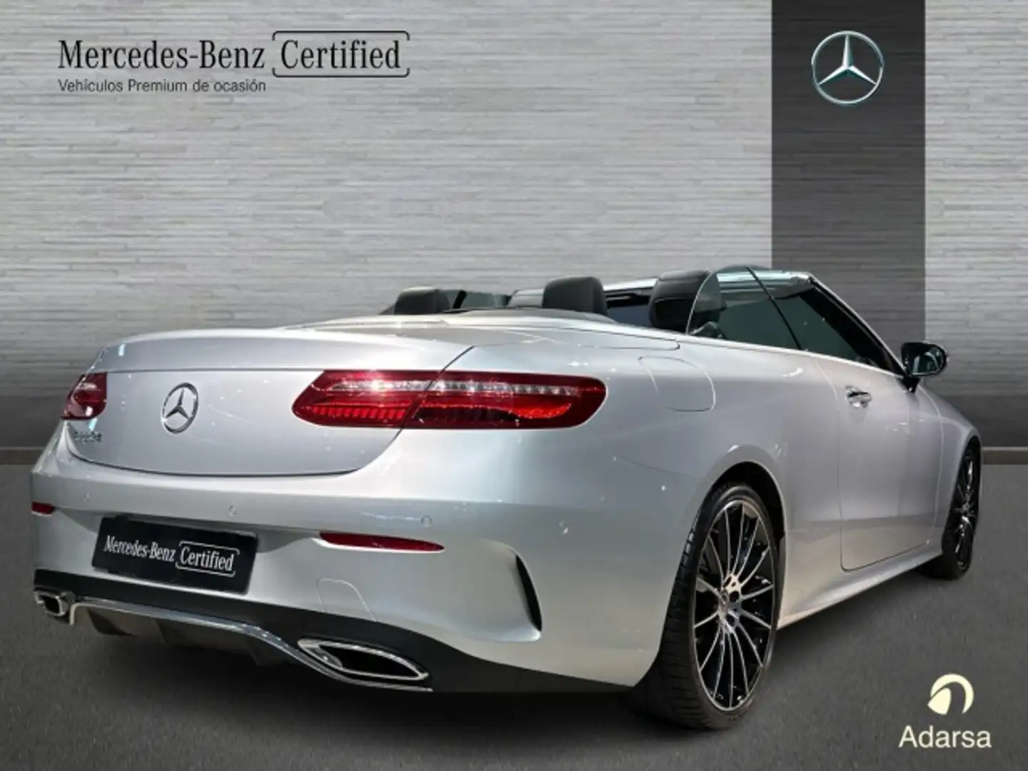 Mercedes-Benz E 220 Cabrio 220d 9G-Tronic Plateado - 2