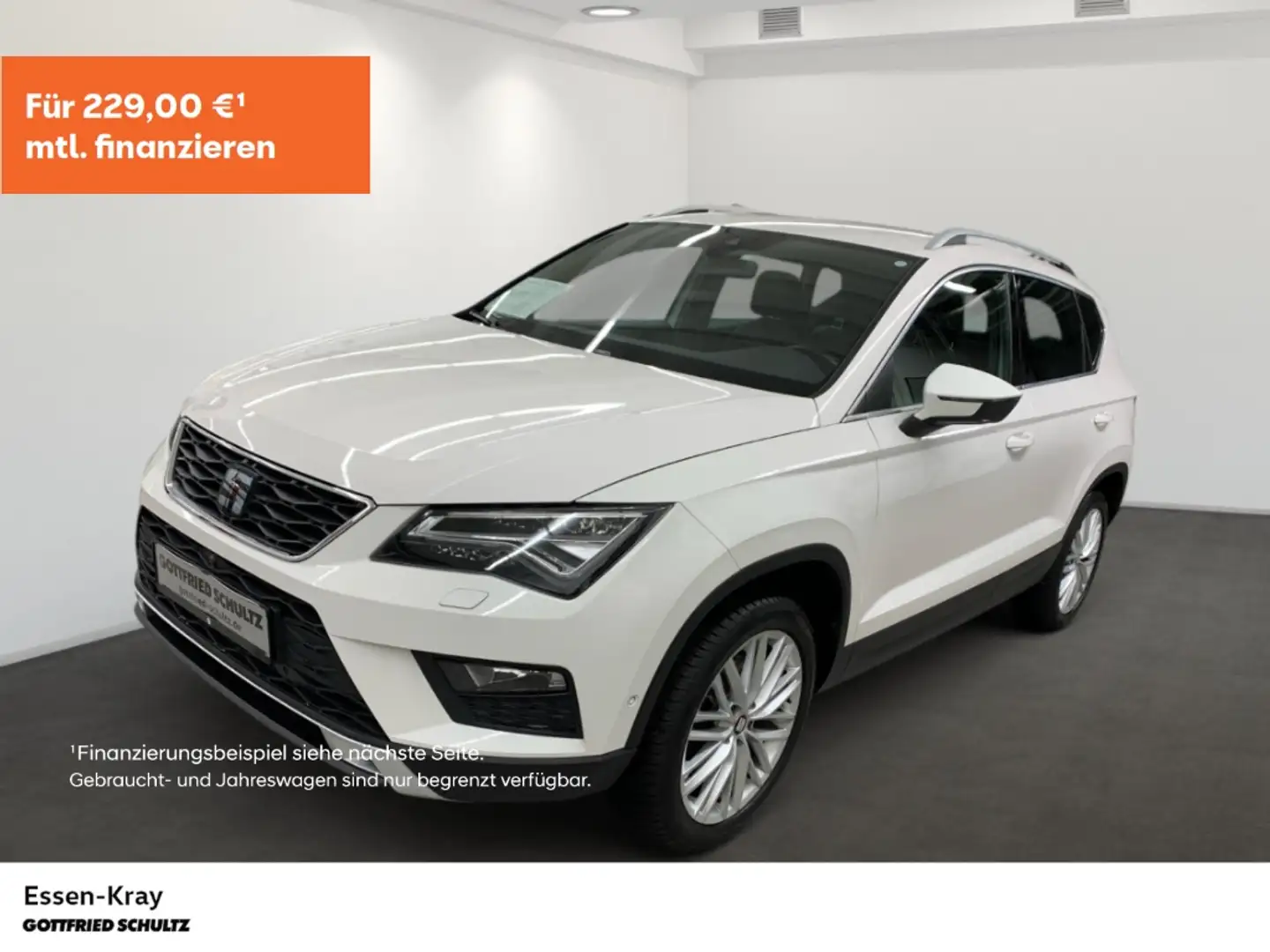SEAT Ateca Xcellence 1.4 TSI Standhzg. AHK Alcantara Kamera Blanc - 1