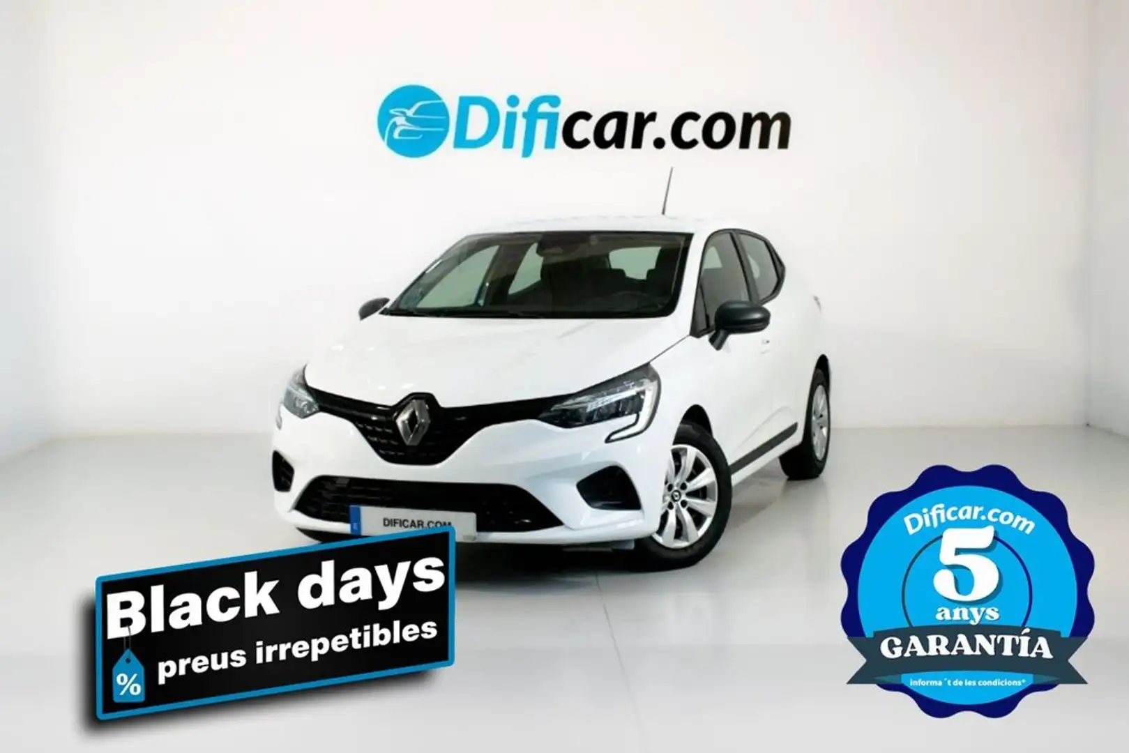Renault Clio 1.0 66CV Weiß - 1
