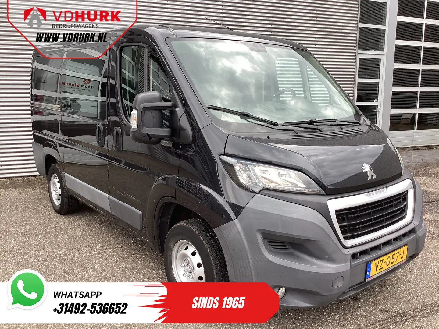 Peugeot Boxer 2.0 HDI 130 pk EXPORT Climate/ Cruise/ Gev. Stoel/ Schwarz - 1