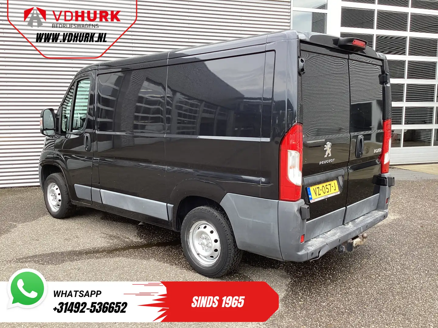 Peugeot Boxer 2.0 HDI 130 pk EXPORT Climate/ Cruise/ Gev. Stoel/ Schwarz - 2