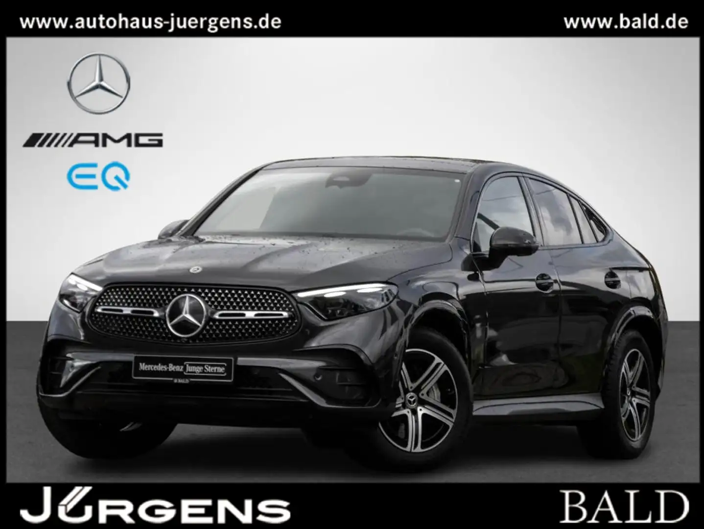 Mercedes-Benz GLC 300 4MATIC Coupé AMG-Sport+Night+Digital+AHK Gris - 2