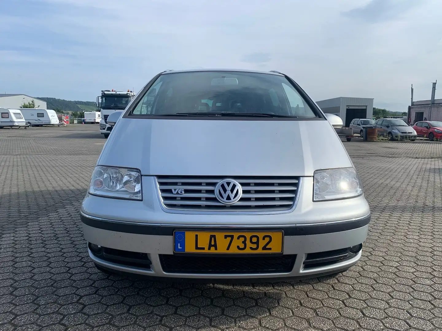 Volkswagen Sharan Sportline V6 4Motion Grau - 1