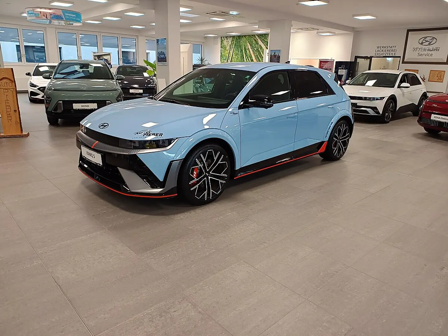 Hyundai IONIQ 5 Ioniq 5 Elektro 84kWh N 4WD *MATRIX-LED*Navi* Blau - 2