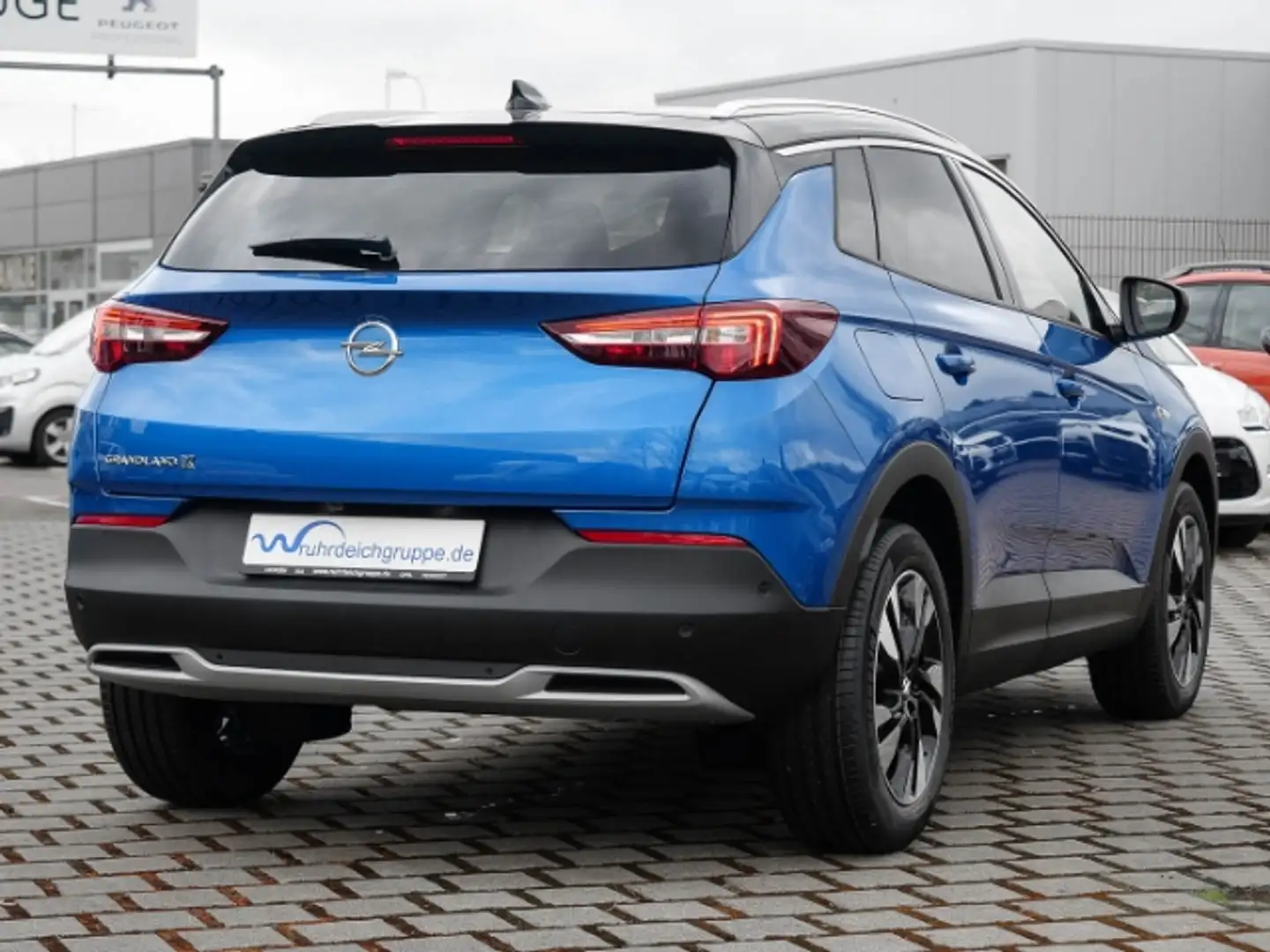 Opel Grandland X Ultimate 1.6 AT NAVI KAMERA DAB LEDER Memory Sitze Bleu - 2