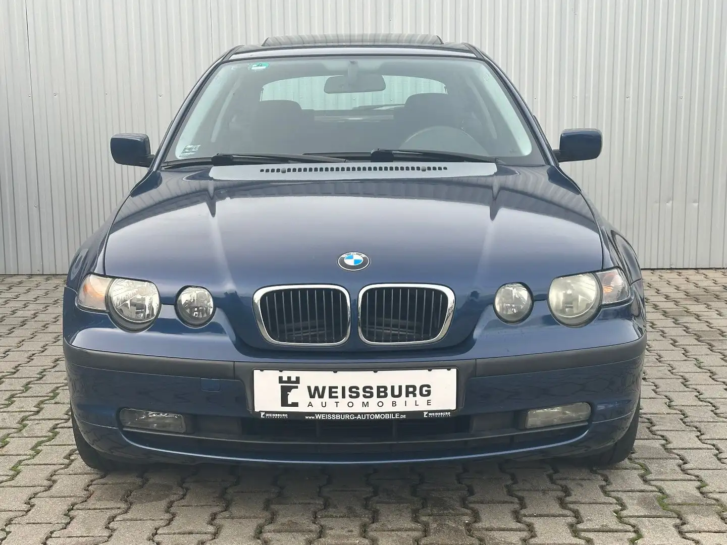 BMW 316 ti Compact *52TKM*1.HD|KLIMA|GSD|SHZ|PDC| Azul - 2