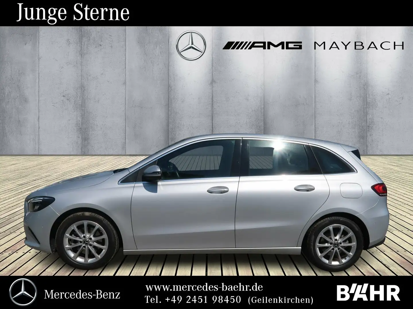 Mercedes-Benz B 200 B 200 Progressive/MBUX-Navi/LED/AHK/SHZ/LMR17" Silber - 2