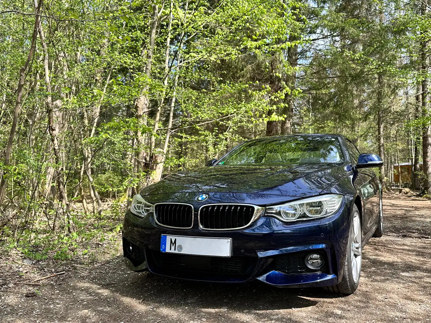 BMW 428 428i Coupe Sport-Aut. M Sport Blau - 1