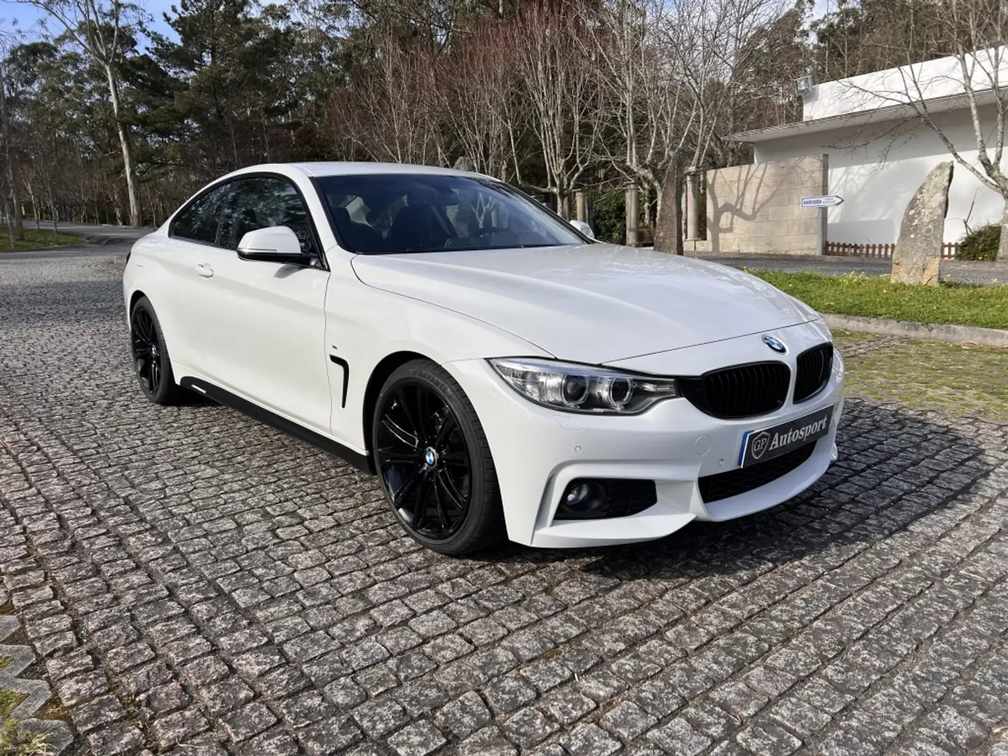 BMW 420 420dA Coupé Blanco - 2