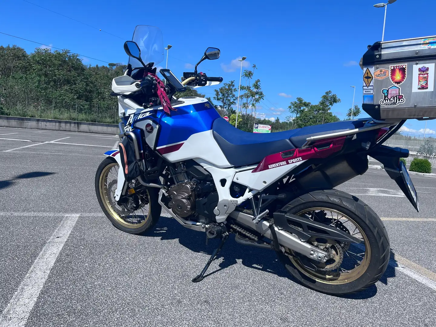 Honda CRF 1000 Adventure Sports DCT Bleu - 2