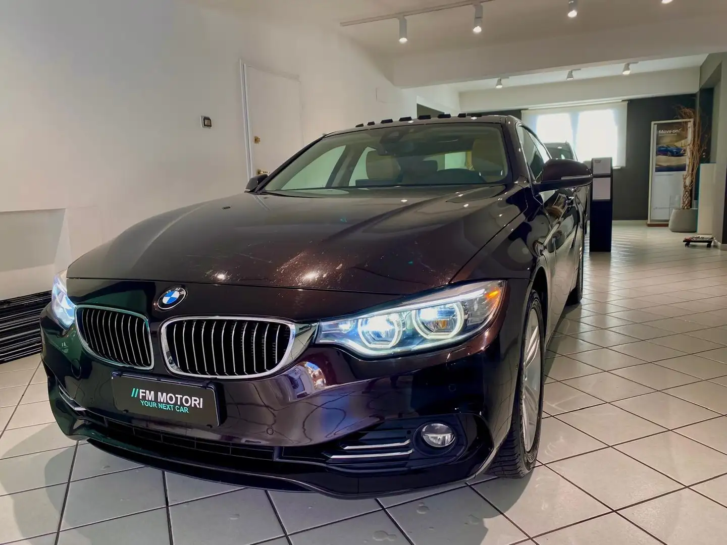 BMW 435 435dA xDrive Coupé Sport Коричневий - 1