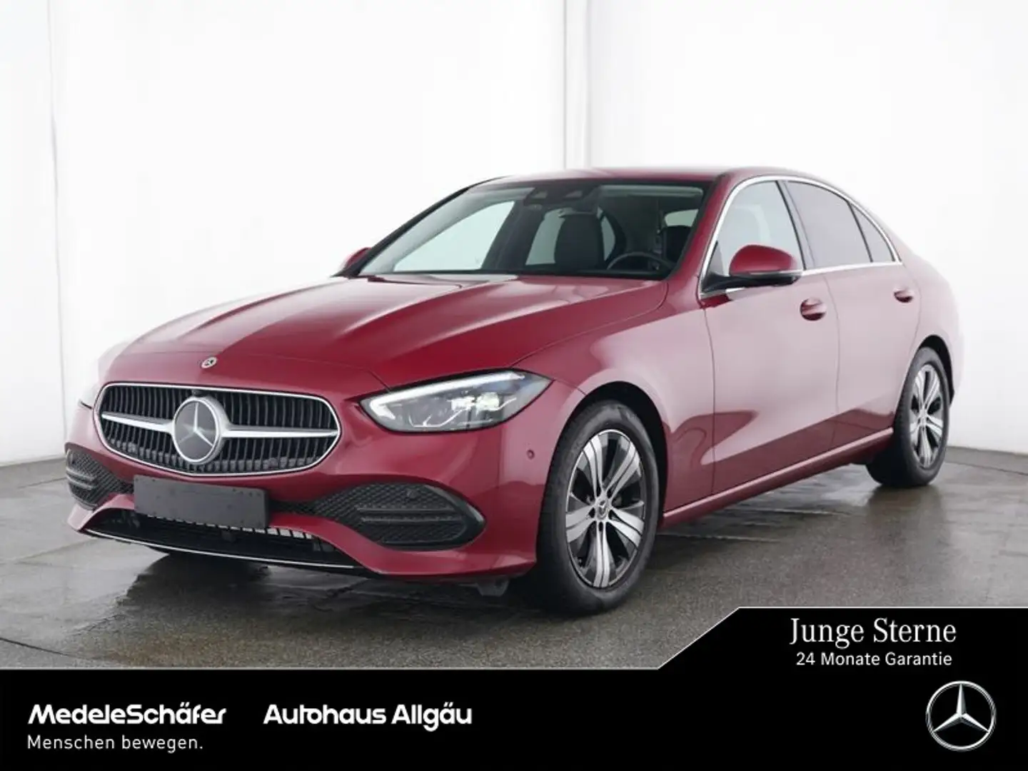 Mercedes-Benz C 180 C 180 Avantgarde 360° AHK Distronic Memory LED Rot - 1