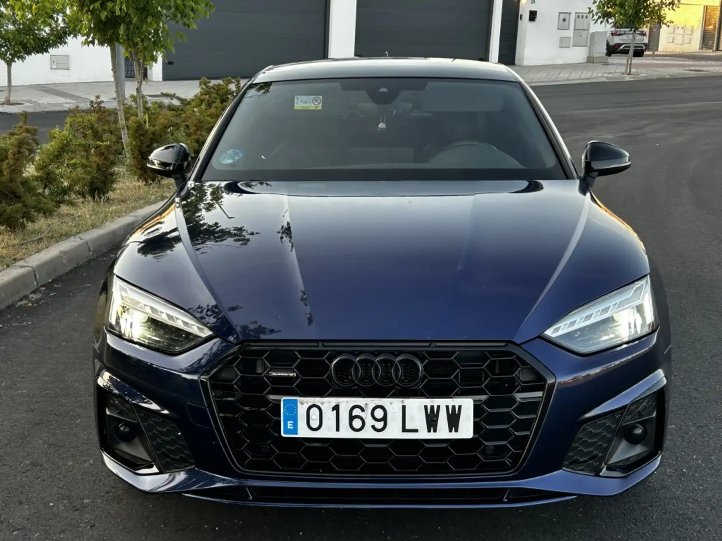 Audi A5 Sportback 40 TDI Black line quattro S tronic Azul - 1