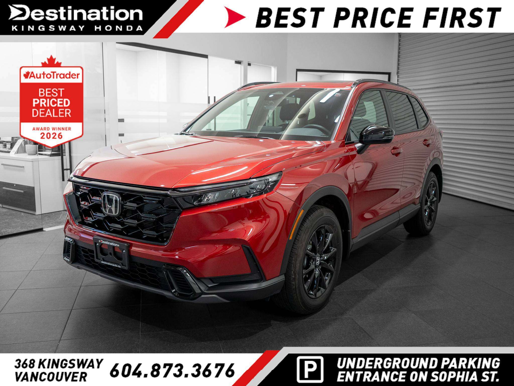 2026 Honda CR-V Hybird Sport AWD | Accident Free