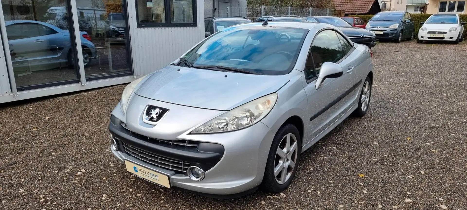 Peugeot 207 CC Cabrio-Coupe Sport TÜV NEU !! Grau - 1