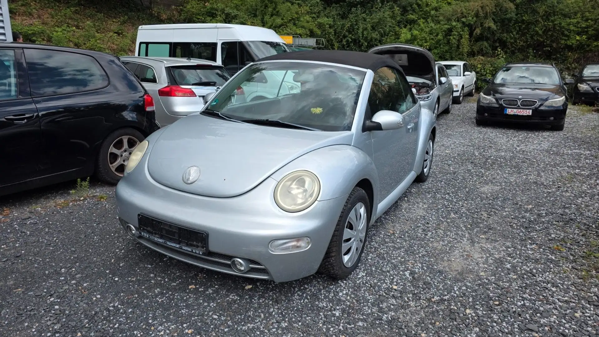 Volkswagen New Beetle Cabriolet 2.0 Highline/Klima/Leder Silber - 1