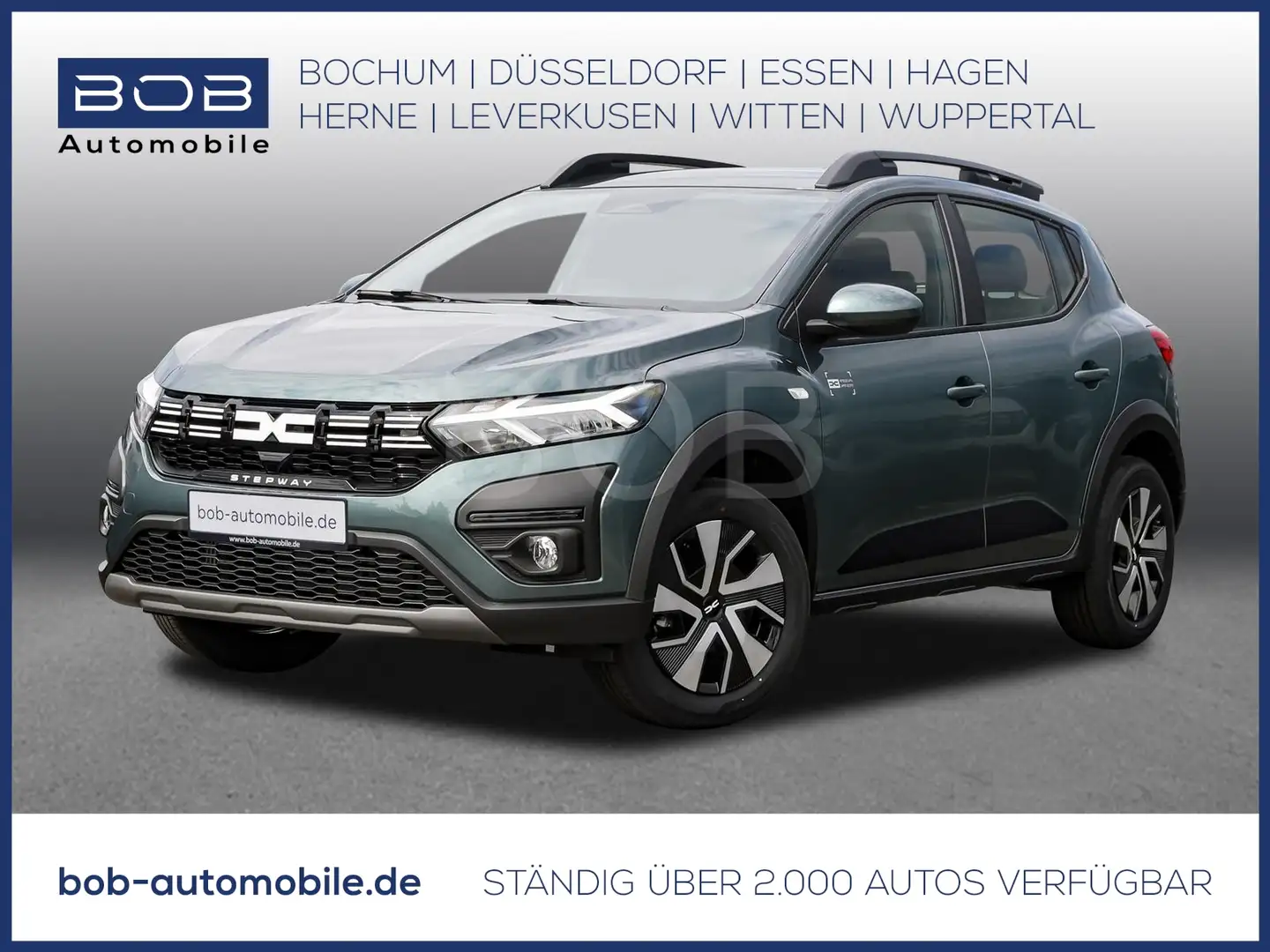 Dacia Sandero Stepway Expression ECO-G 100 Winter-P. Grün - 1
