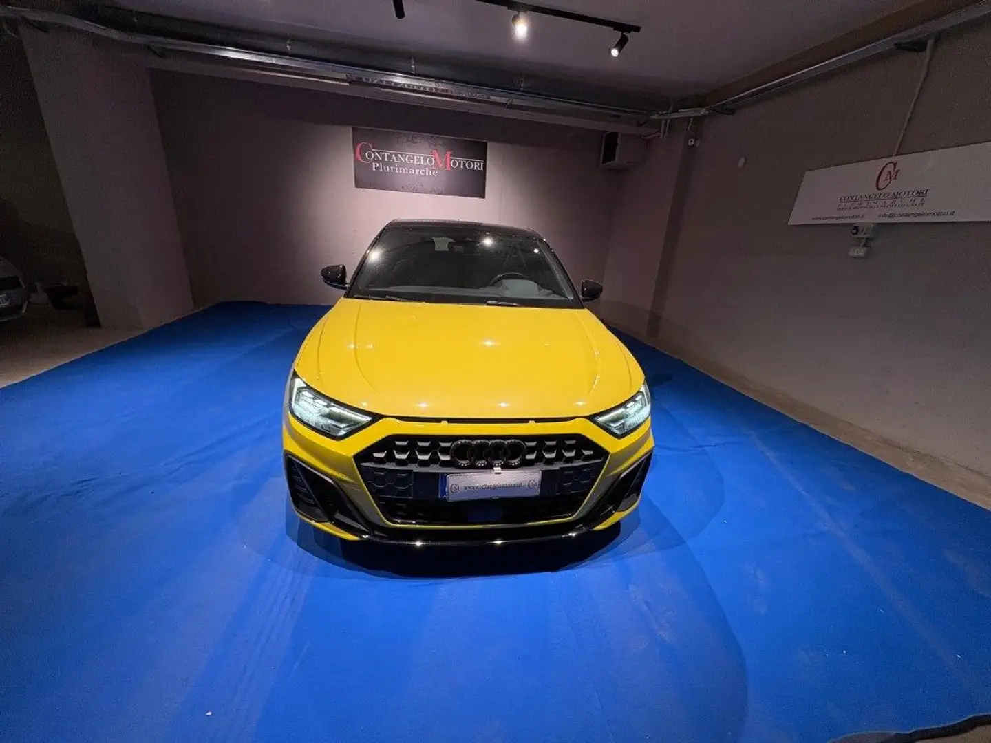Audi A1 SPB 30 TFSI S tronic S line edition Giallo - 2