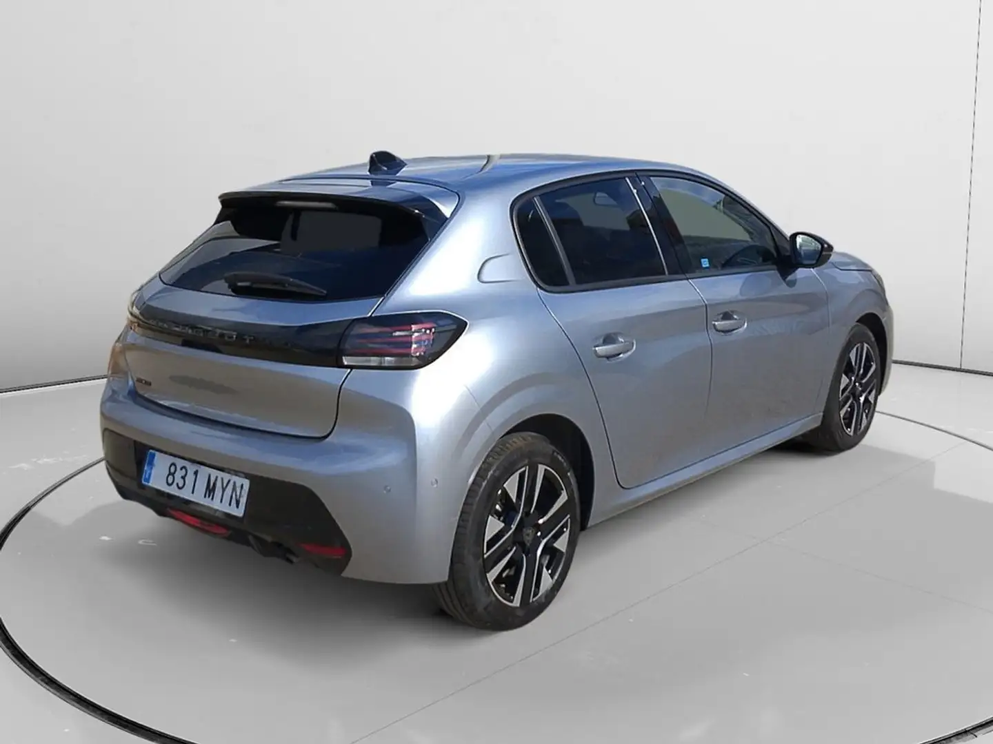 Peugeot 208 1.2 Puretech S&S Allure 100 Gris - 2