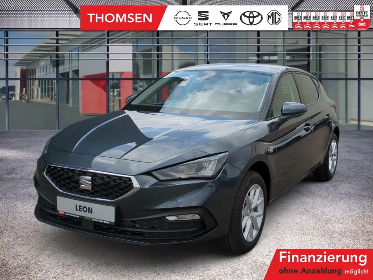 SEAT Leon 1.5 eTSI W Road Edition DSG ACC AUT LED PDC Grau - 1