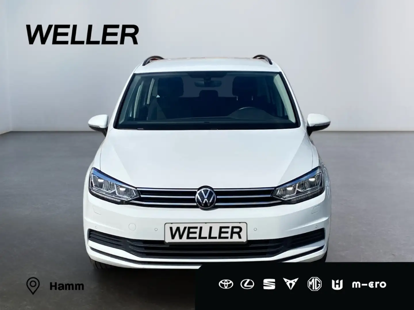 Volkswagen Touran 2.0 TDI SCR DSG Comfortline *LED*ACC*SHZ* Wit - 2