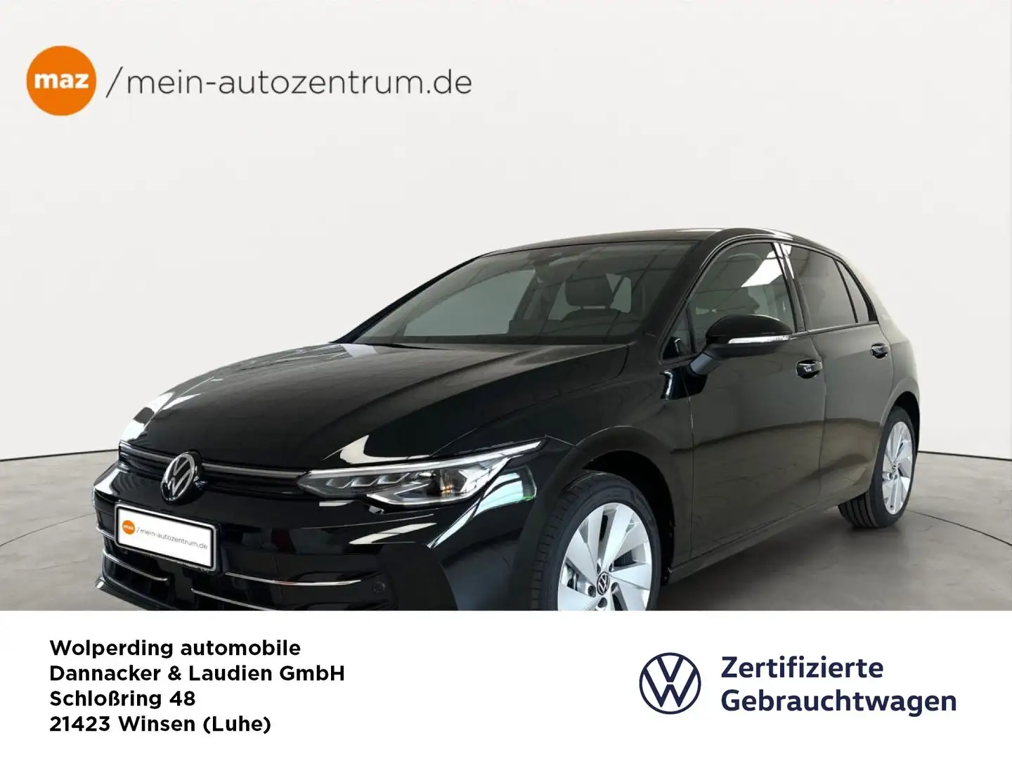 Volkswagen Golf VIII 1.5 eTSI DSG Goal Bluetooth LED Klima Schwarz - 1