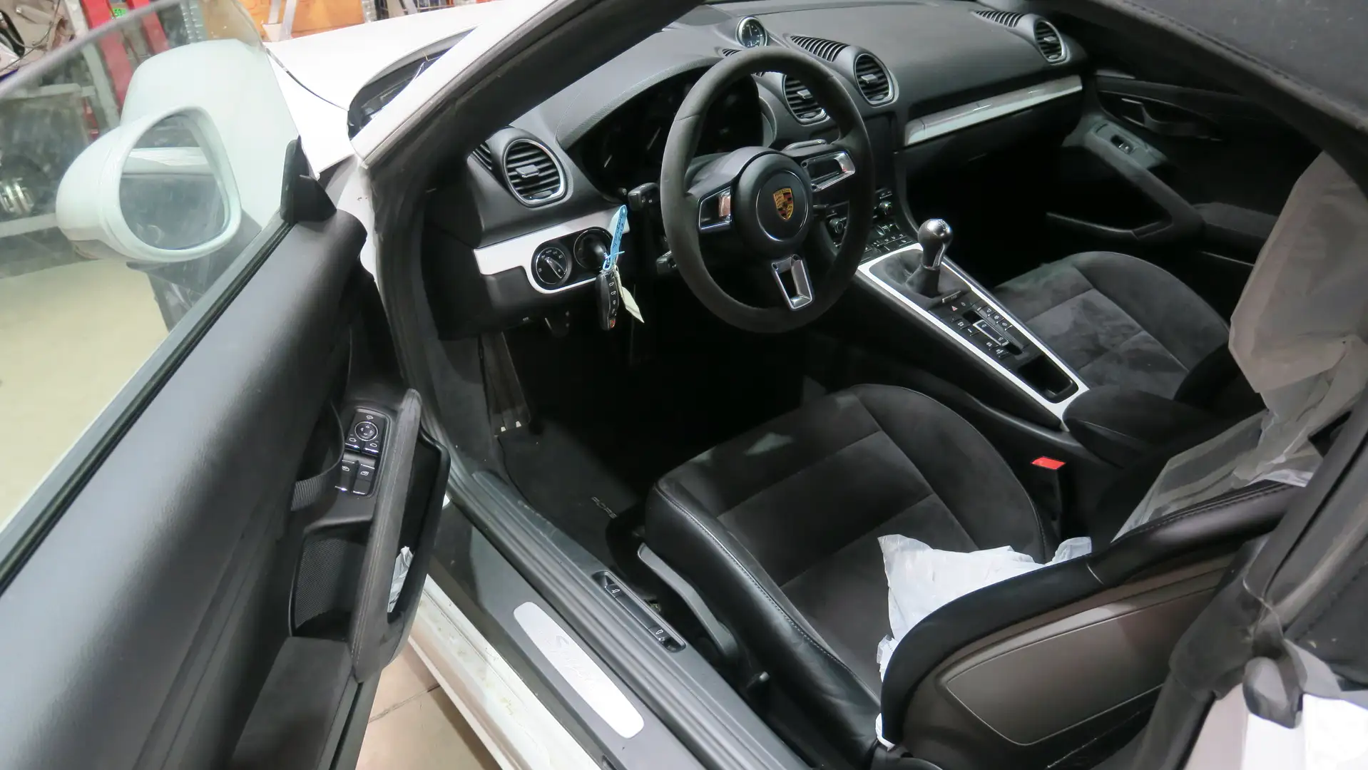 Porsche 718 Spyder Boxster Spyder 982SP Blanco - 1