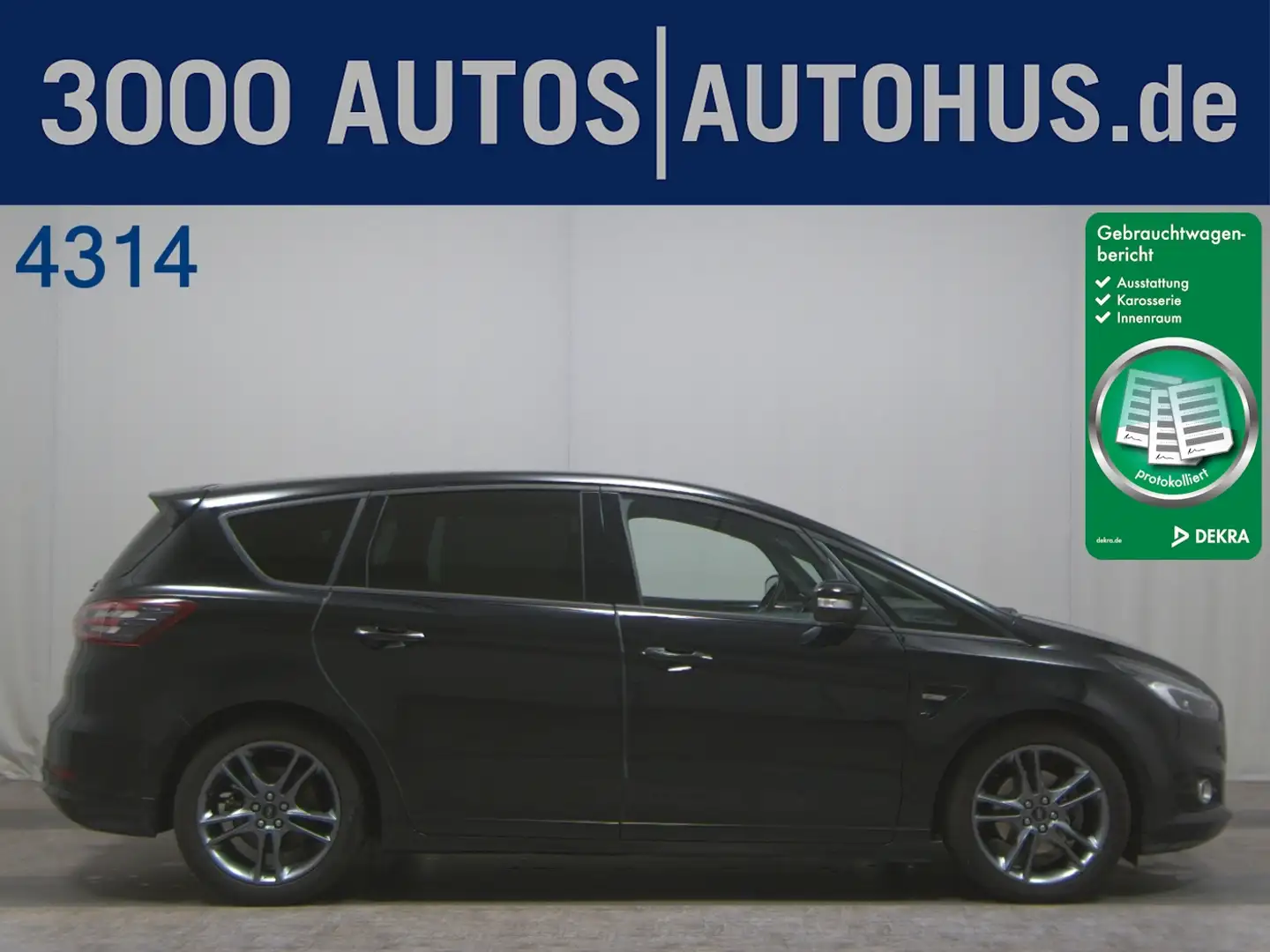 Ford S-Max 2.0 EcoBlue ST-Line ACC LED AHK Navi Pano Fekete - 1