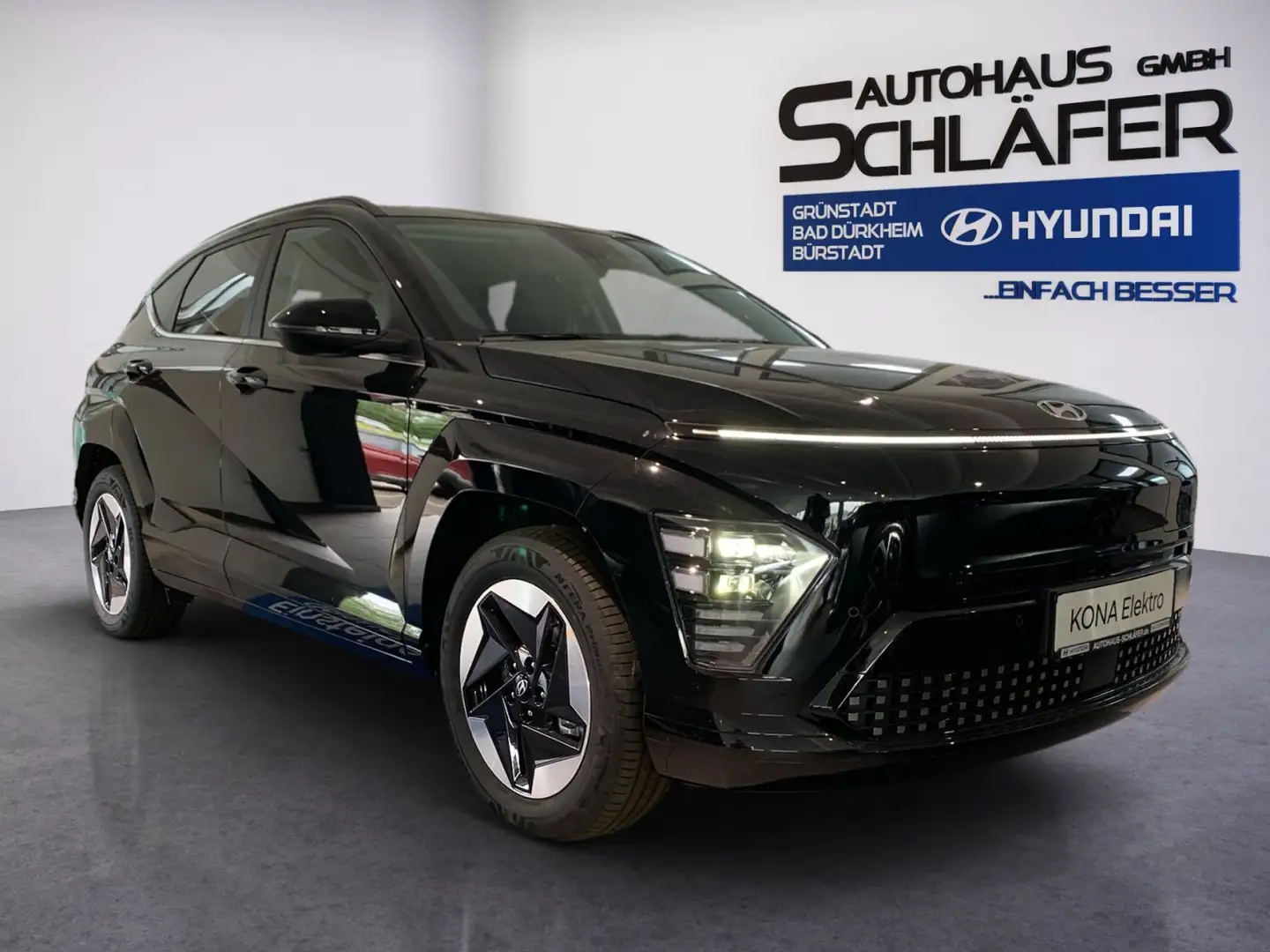 Hyundai KONA KONA Trend Elektro 65,4 kWh el.Heckklappe Noir - 2
