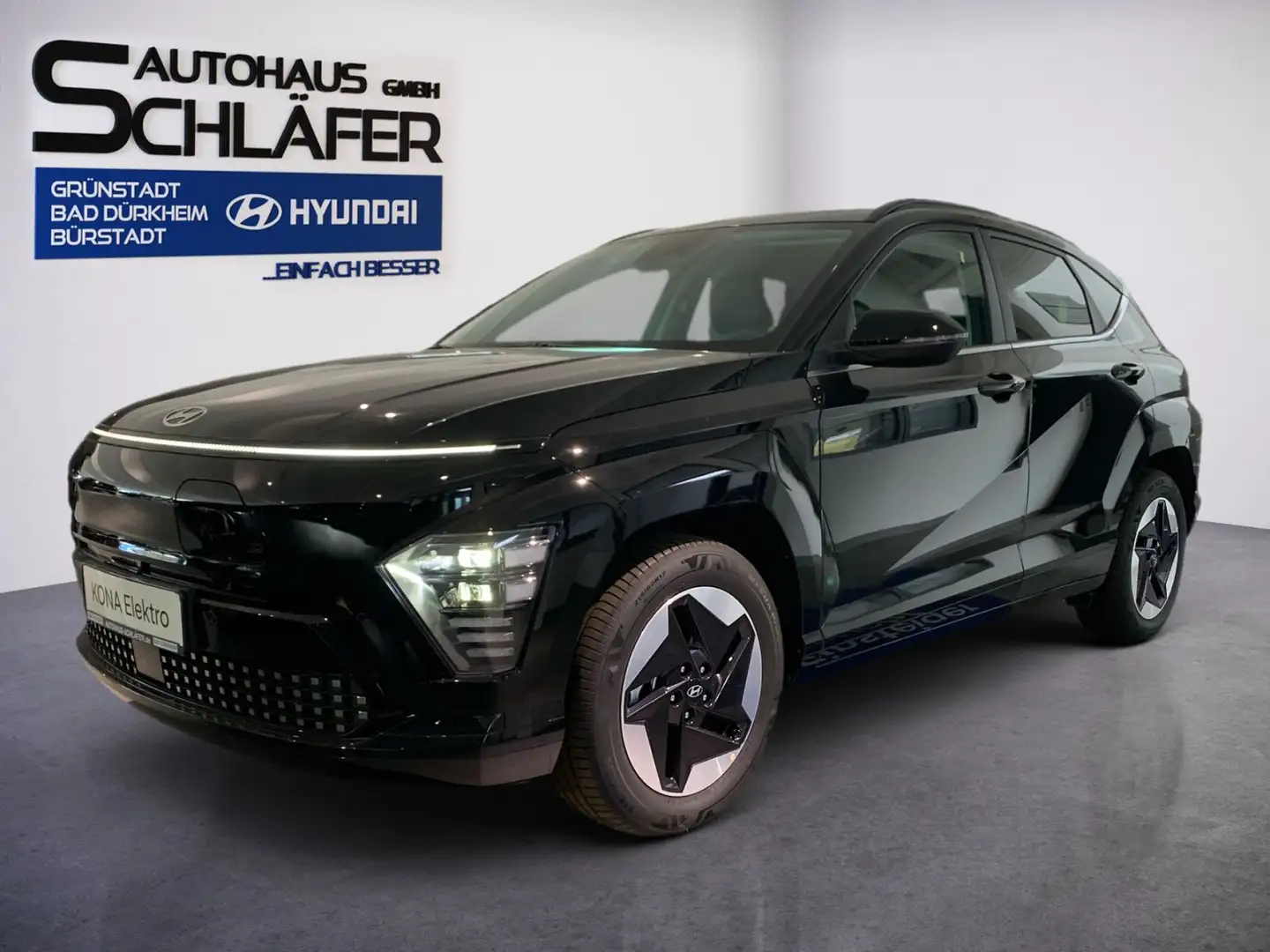 Hyundai KONA KONA Trend Elektro 65,4 kWh el.Heckklappe Noir - 1