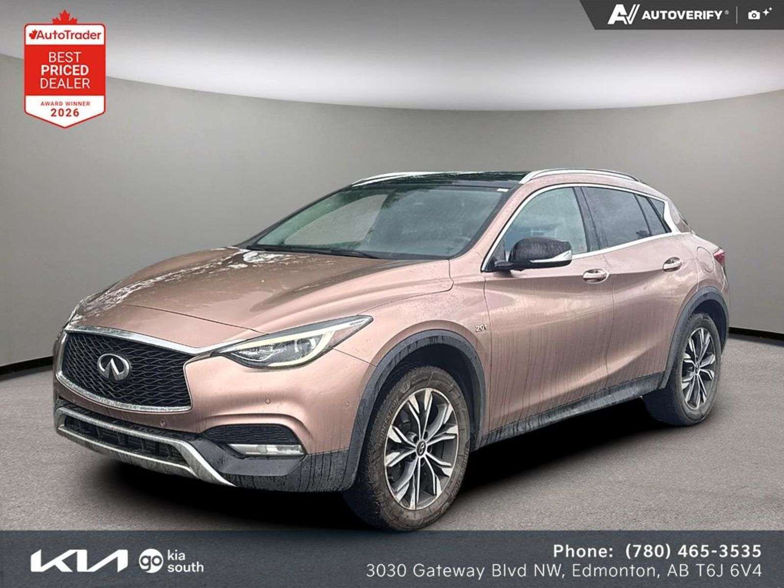 2017 Infiniti QX30 PREMIUM PKG/ NO ACCIDENTS