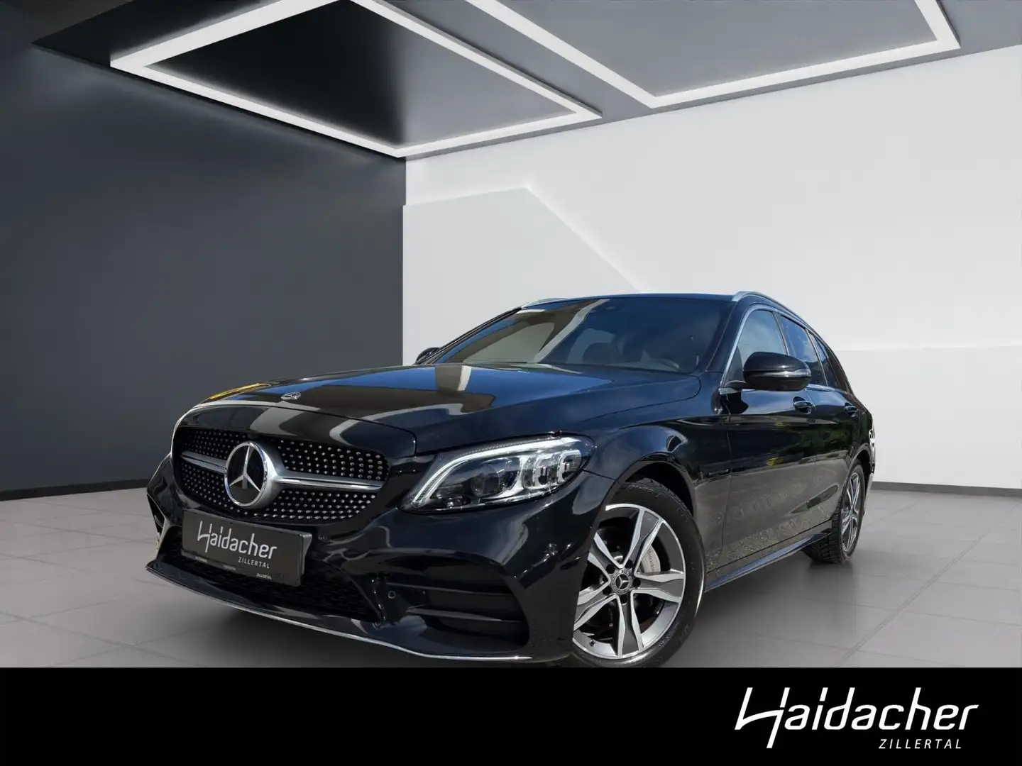 Mercedes-Benz C 200 4MATIC T-Modell Distr KeyGo PTS Ambi FAP Schwarz - 1