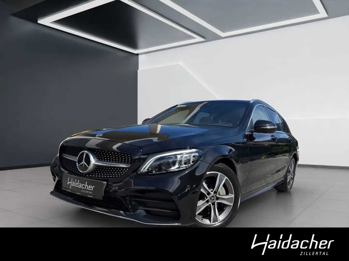 Mercedes-Benz C 200 4MATIC T-Modell Distr KeyGo PTS Ambi FAP Schwarz - 1