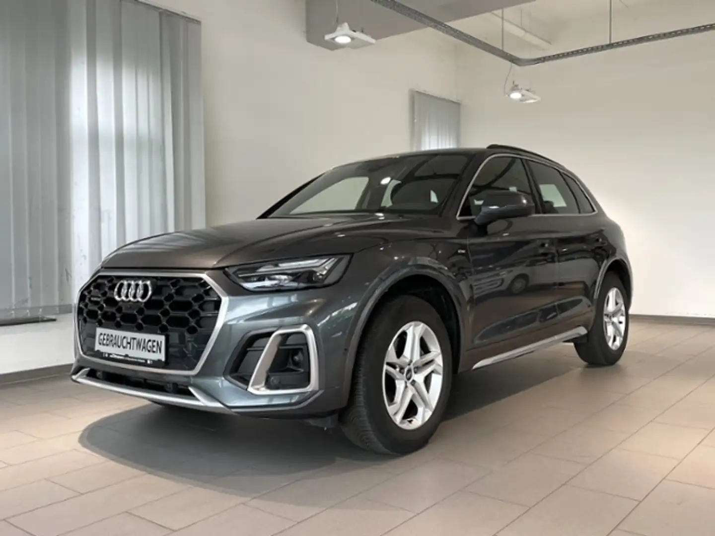 Audi Q5 40 TFSI quattro S line +AHK+360°KAMERA+ACC Gris - 2