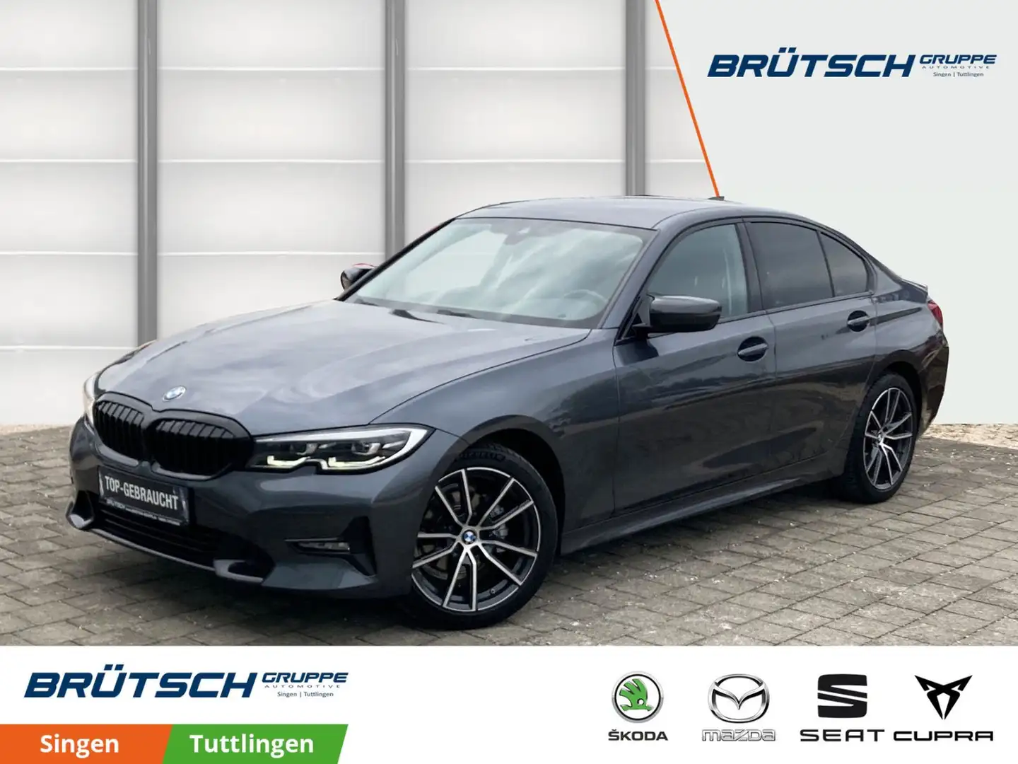 BMW 318 d Sport Line AUTOMATIK / LED / NAVI / SITZHEIZUNG Grey - 1