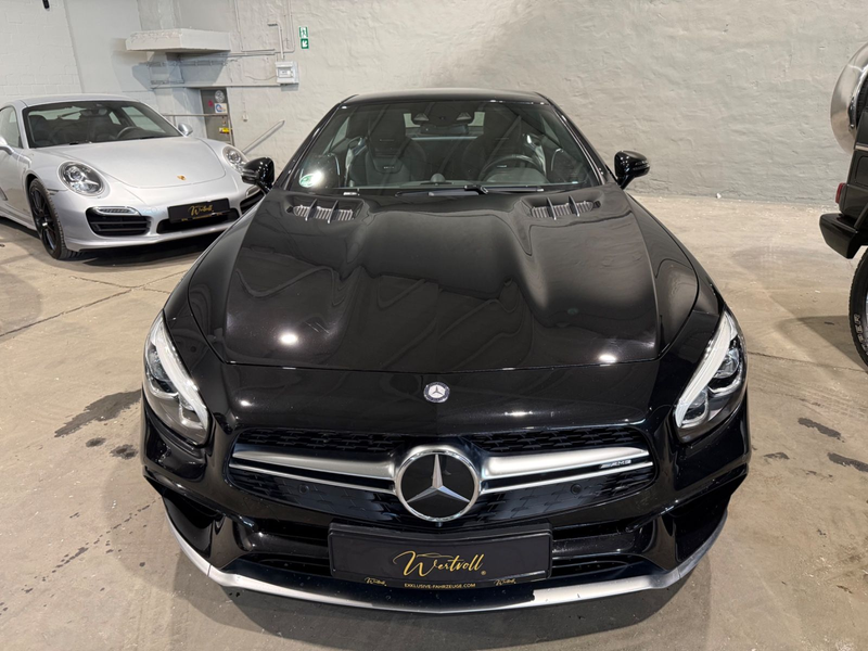 Mercedes-Benz SL 63 AMG . 2Hand,Magic Sky,Airscarf,etc. — photo 3