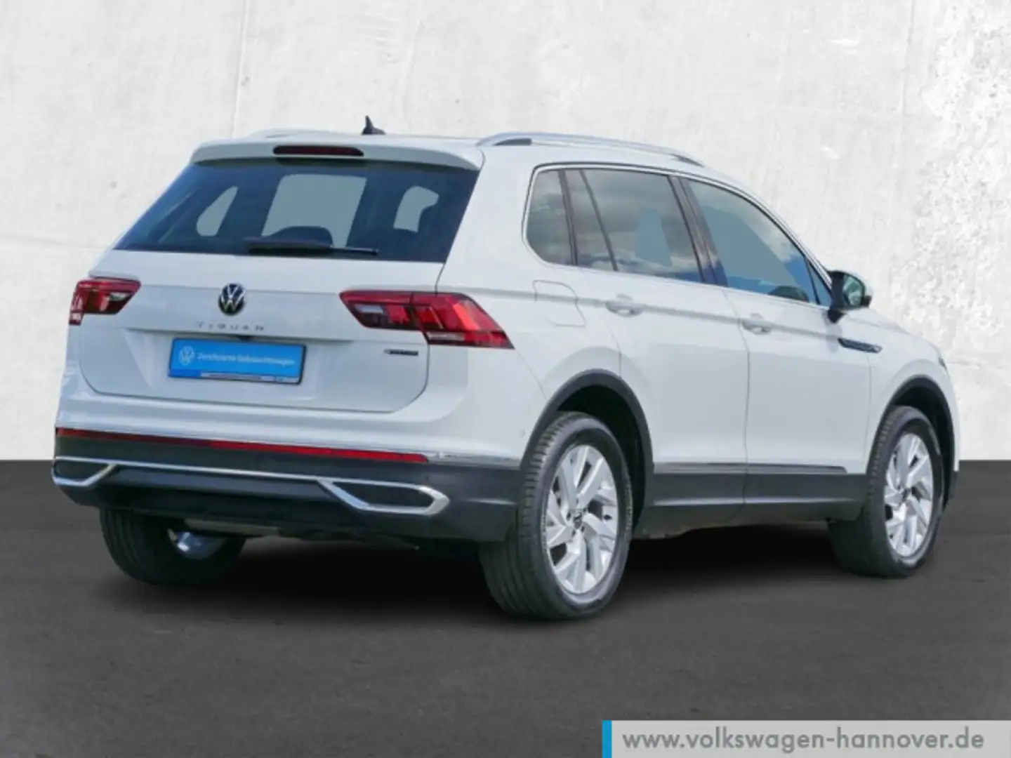 Volkswagen Tiguan 2.0 TDI DSG 4M Elegance Navi Pano AHK LED Weiß - 2