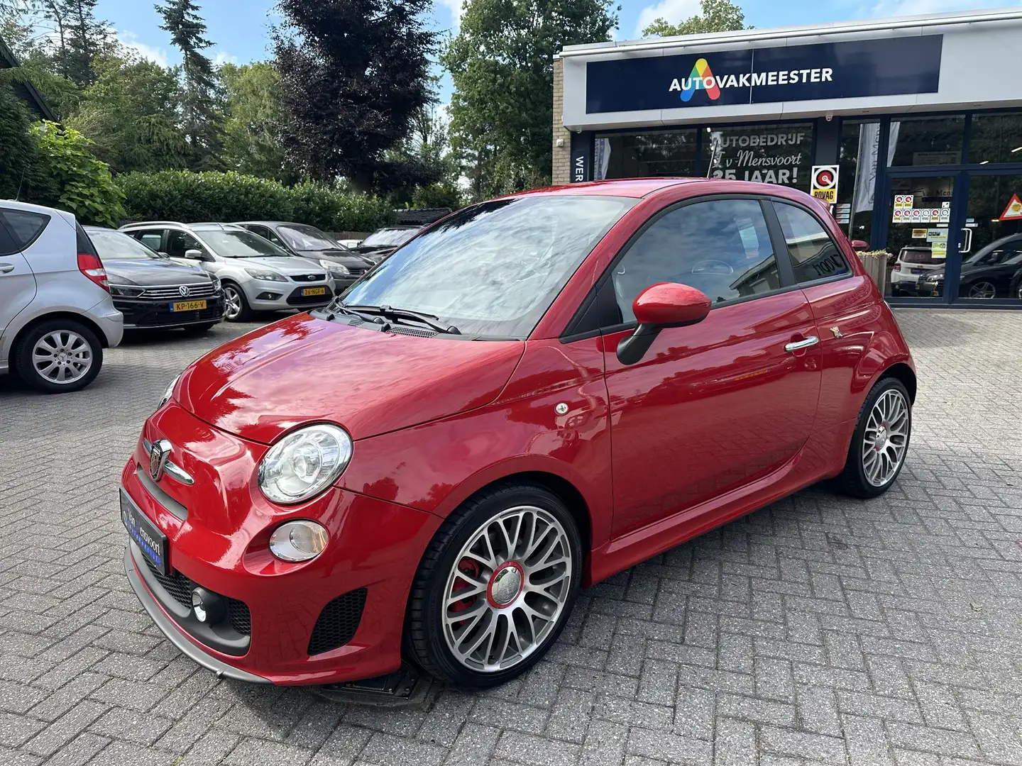 Fiat 500 Abarth 1.4 T-Jet Elaborabile 1eEig|Leder|Xenon|Climate Rood - 2