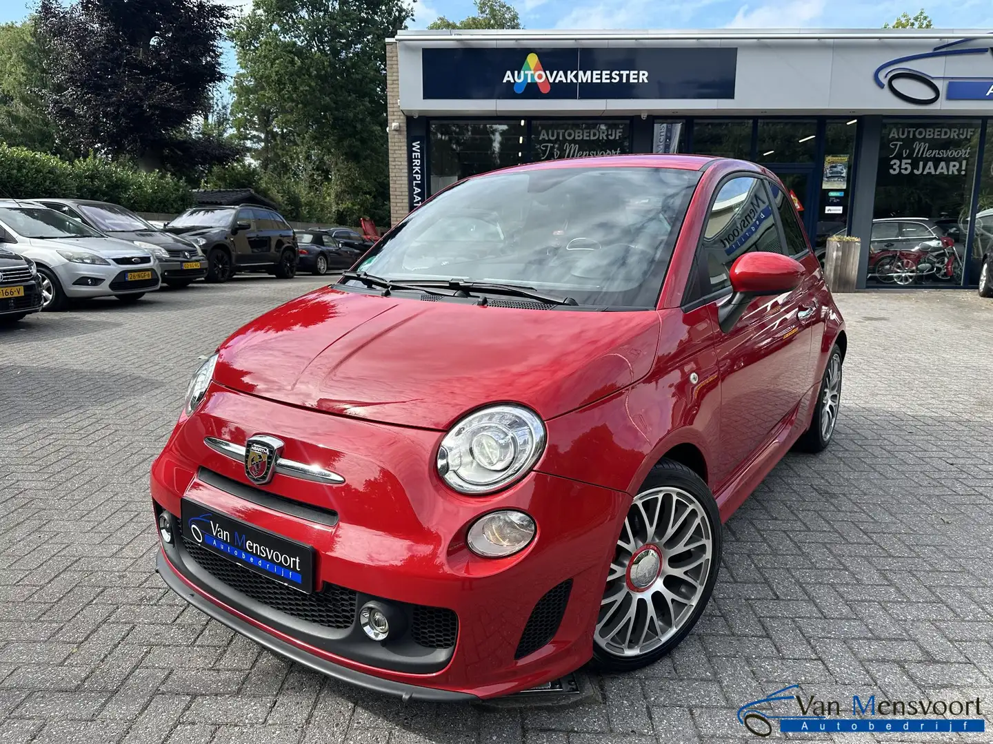 Fiat 500 Abarth 1.4 T-Jet Elaborabile 1eEig|Leder|Xenon|Climate Rojo - 1