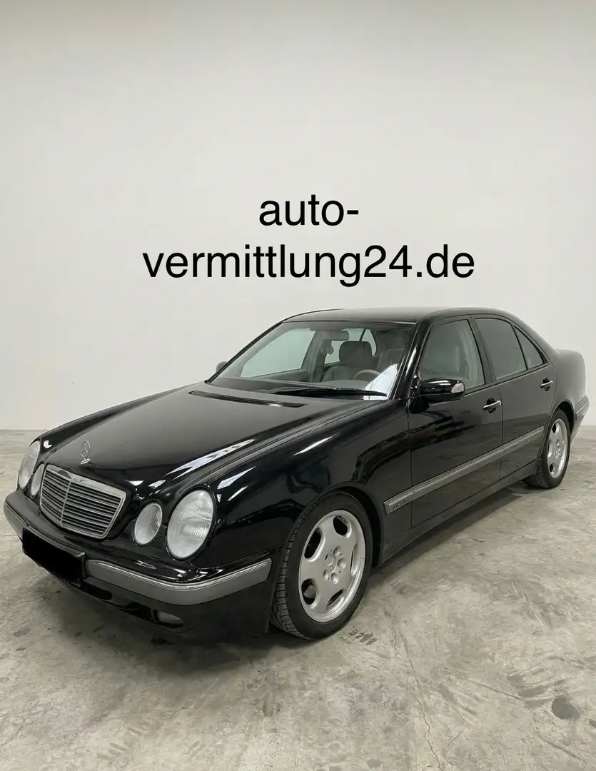 Mercedes-Benz E 430 E-Klasse V8 W210 Elegance Schwarz - 1