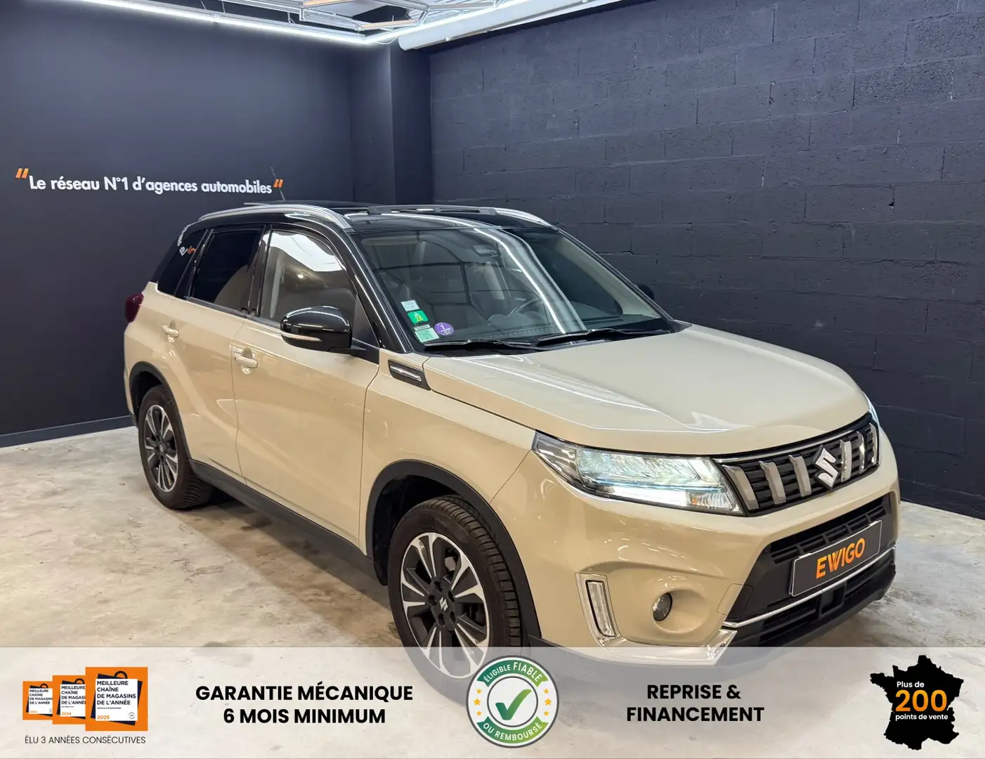 Suzuki Vitara 130ch PRIVILEGE ALLGRIP 4X4 BVA / CARPLAY / TOIT OUVRANT / ATTELAGE / CAMERA - 1