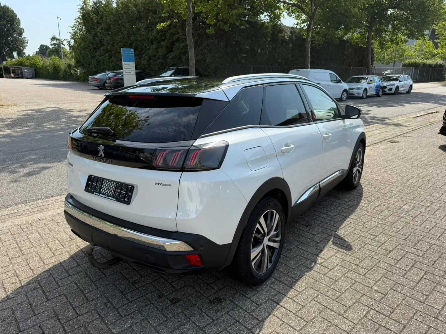 Peugeot 3008 1.6 HYbrid 225 Blue Lease Allure, Navi, Inc BTW Blanc - 2