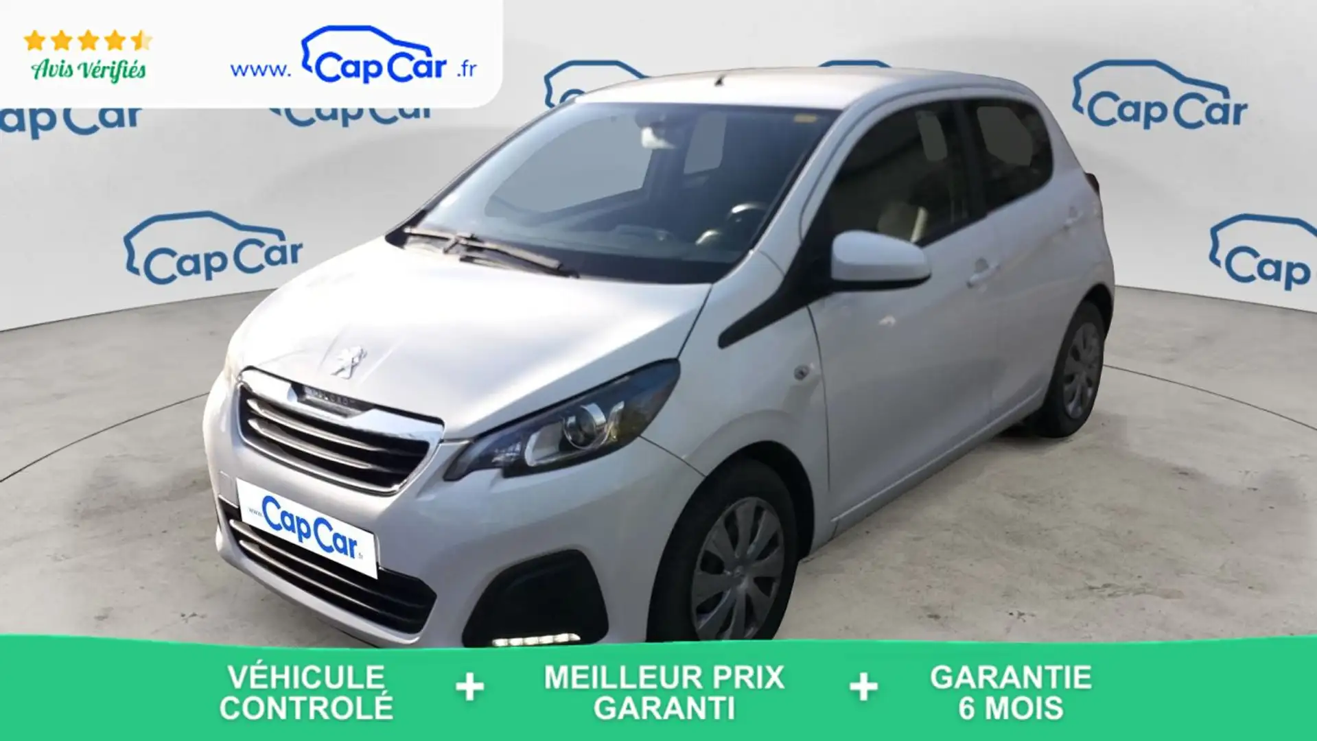 Peugeot 108 1.0 VTi 68 Allure - 4 places Blanc - 1