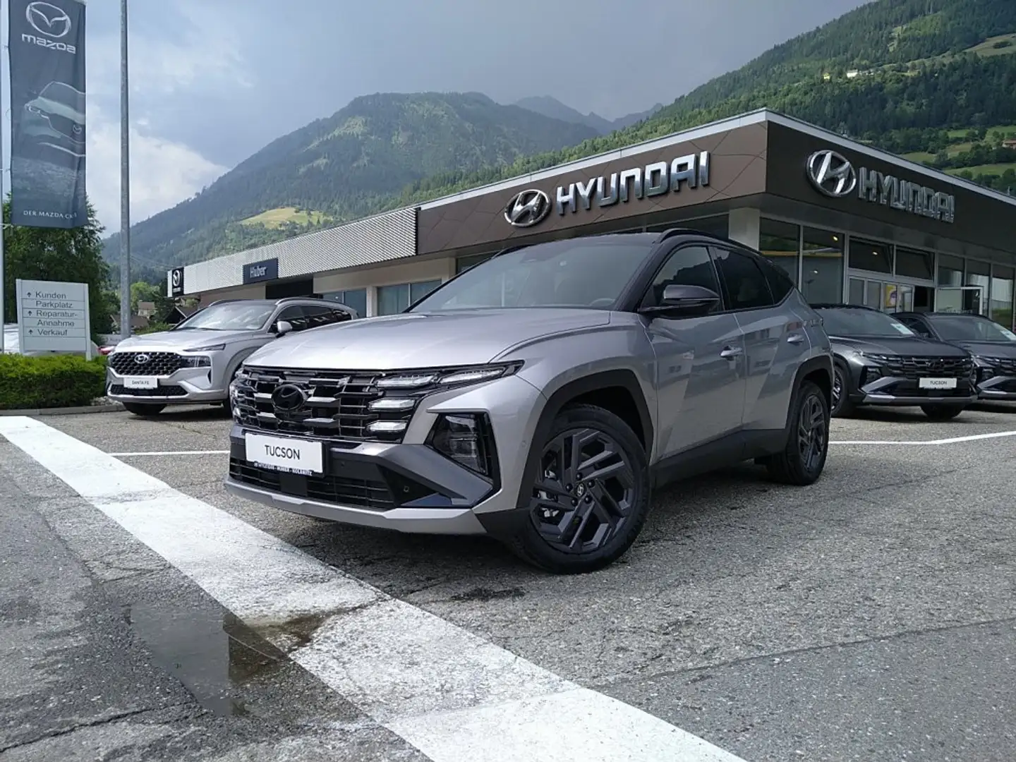 Hyundai TUCSON NX4 20th Anniversary 1,6 T-GDi PHEV 4WD AT t5pa1 Schwarz - 2
