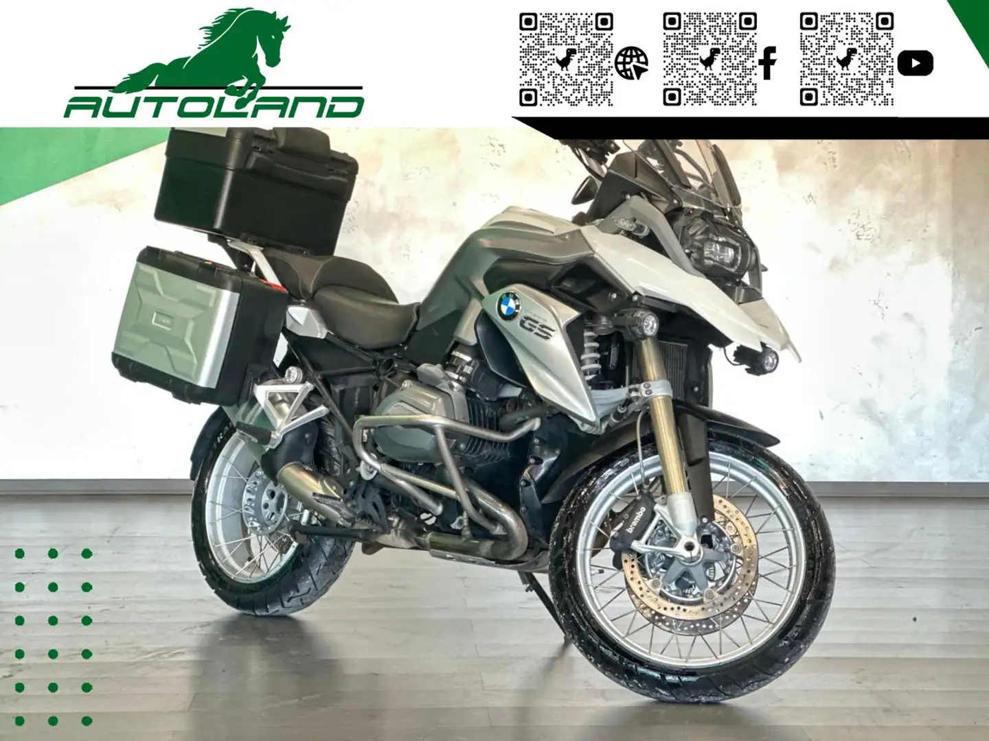 BMW R 1200 GS R 1200 GS Borse*Esa*Navi*Finanziabile Bianco - 2