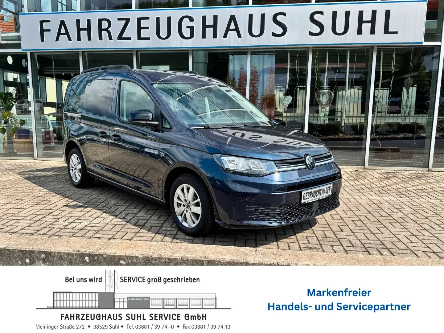 Volkswagen Caddy Life DSG R.Kamera Azul - 1