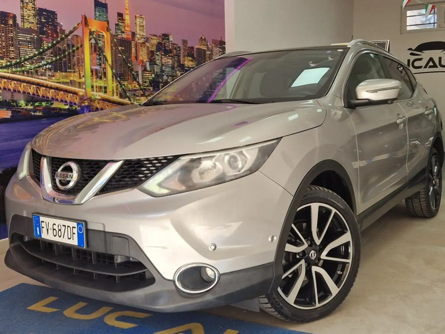 Nissan Qashqai Qashqai II 2014 1.6 dci 360 4wd 130cv Argent - 1