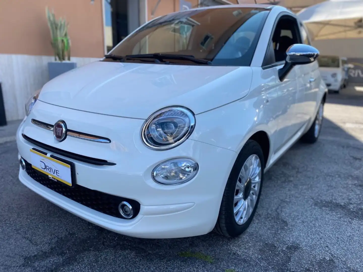 Fiat 500 1.0 Hybrid "DIVERSI COLORI" + GPL Bílá - 2